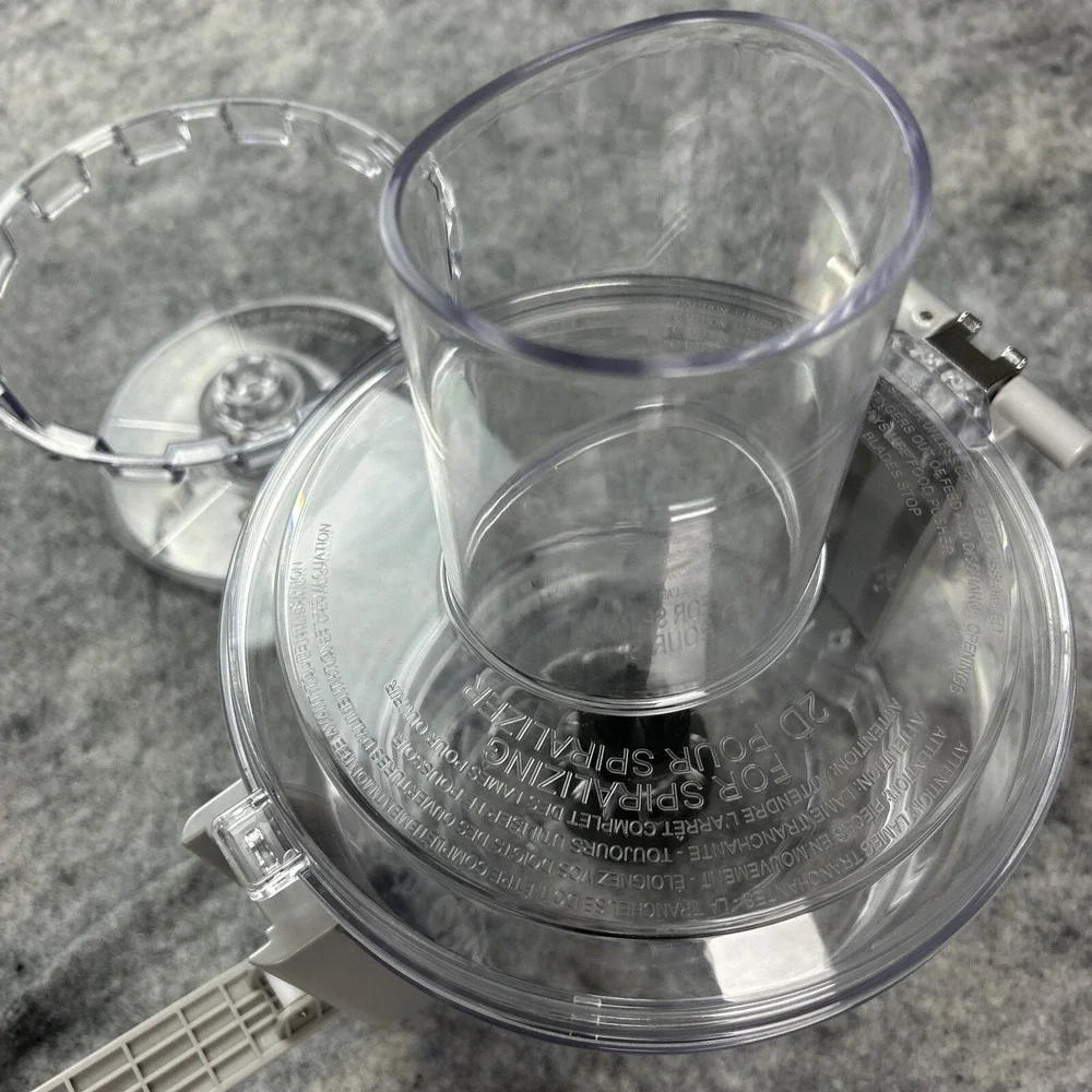 Veggie Bullet Magic VB-101‎ SPIRALIZER Replacement Bowl Basket & Lid 2A-2B-2D